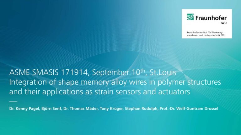 Conference on Smart Materials, Adaptive Structures, and Intelligent Systems (SMASIS), St. Louis, USA